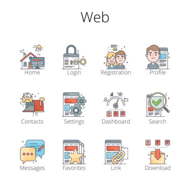 Web anahat simgeleri