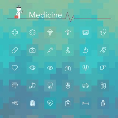 Tıp satır simgeler