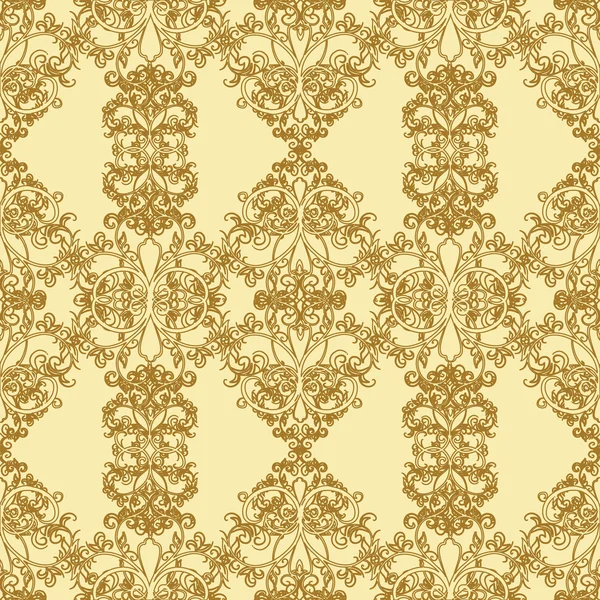 Gold seamless pattern — Stock Vector