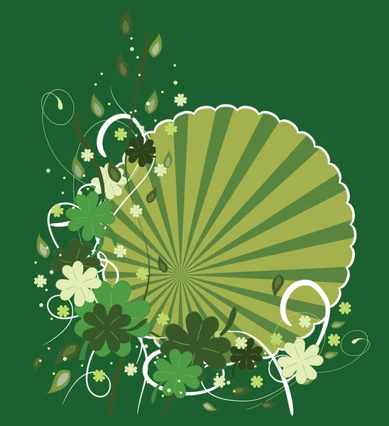 Background of a St. Patrick's Day — Stock Vector