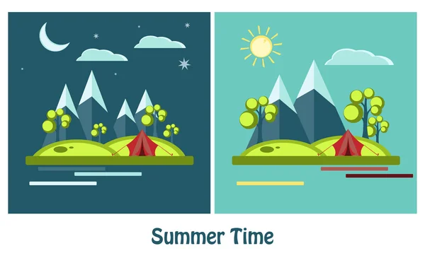 vector summer design