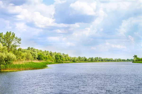 Krajina, řeka Dněpr bažiny a Cherson — Stock fotografie