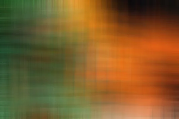 Orange abstract image of green blurred background — Stock Photo, Image