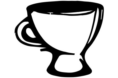 Ketch bir porselen kahve Kupası