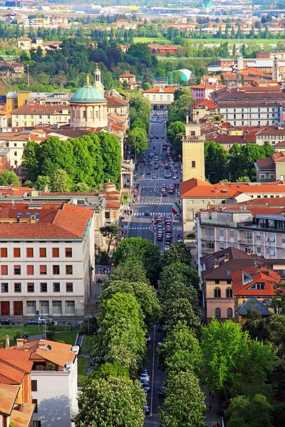 Bergamo città bassa, Italia — Foto Stock