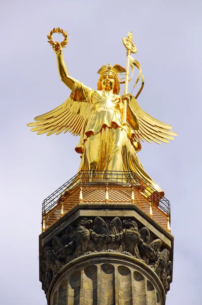 Победоносная колонна, Берлин, Германия — стоковое фото