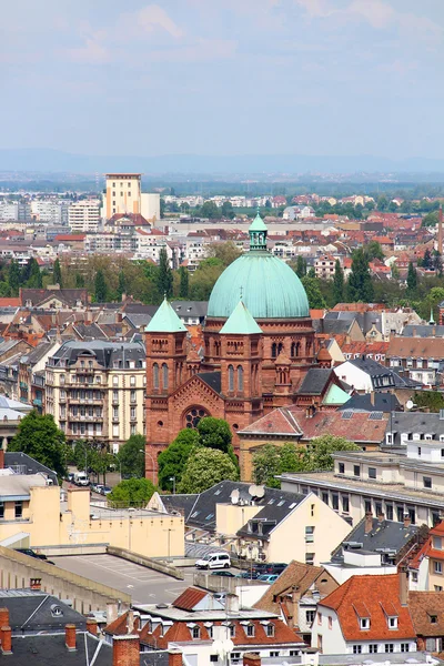 Igreja Católica Saint-Pierre-le-Jeune, Estrasburgo, França — Fotografia de Stock