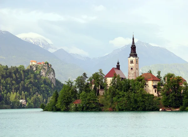 Lago di Bled, Slovenia — Foto Stock
