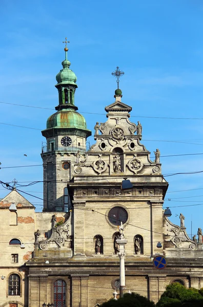 リヴィウ、ウクライナ、聖アンドリュー教会 — ストック写真