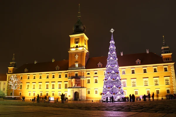 Weihnachten in Warschau — Stockfoto