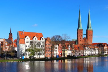 Lubeck eski şehir, Almanya