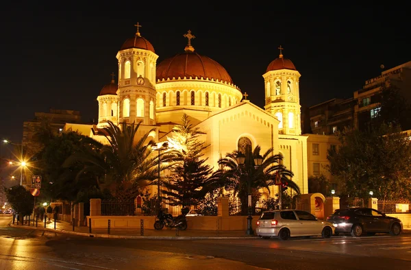 Kostel metropolitní St. Gregory Palamas v Soluni — Stock fotografie