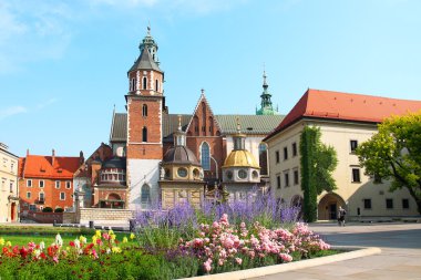 krakow karmaşık Wawel Kalesi