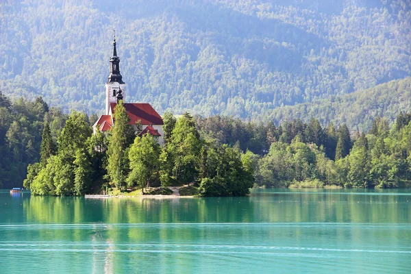 Jezioro Bled, Słowenia — Zdjęcie stockowe