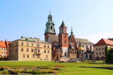 krakow karmaşık Wawel Kalesi