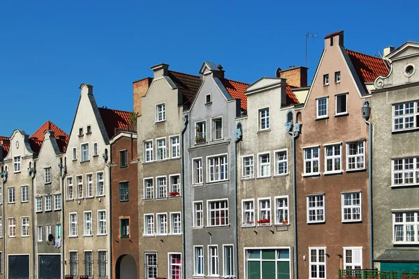 Old buildings in downtown Gdansk, Poland — Stock Photo, Image