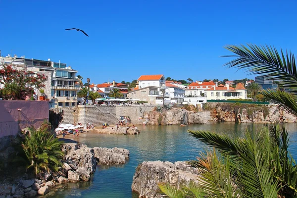 Cascais пляж, Лісабон, Португалія — стокове фото