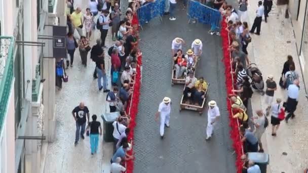 Madeira-Festival in Lissabon — Stockvideo