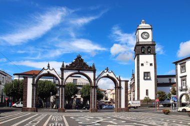 Portas da Cidade (şehir kapıları), Ponta Delgada, Sao Miguel 
