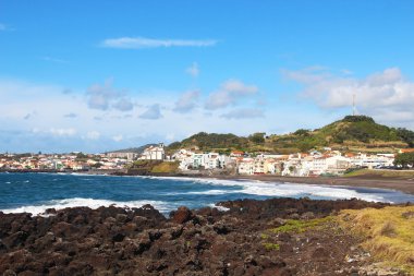 Milisler beach Sao Miguel Island, Azores, Portekiz