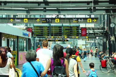 Malmo tren istasyonu, İsveç