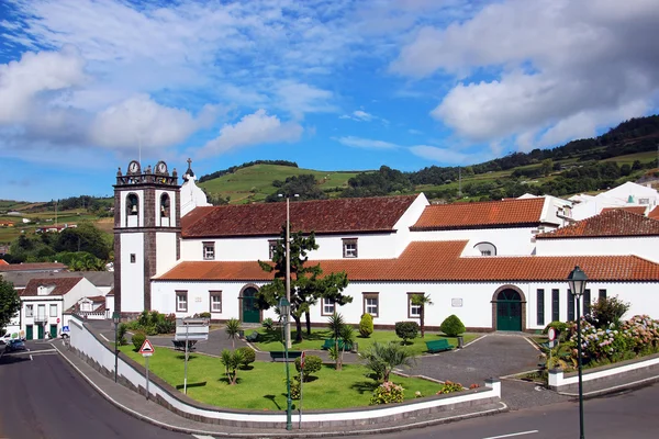 Chiesa di Nostra Signora degli Angeli sull'isola di Sao Miguel, Azzorre — Foto Stock