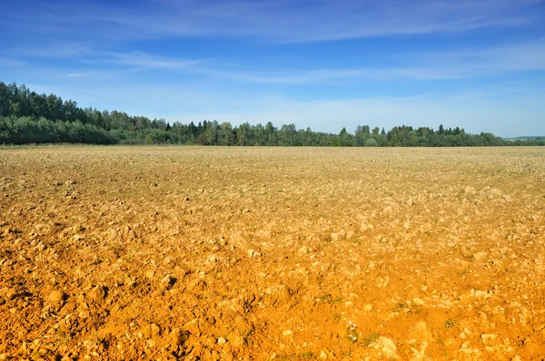 Grondbewerking landbouw achtergrond — Stockfoto