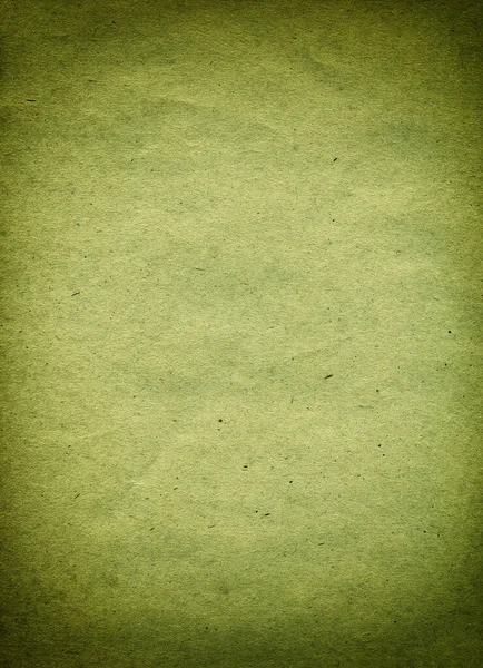 Grunge Getextureerd Groen Gerecycled Retro Papier Met Natuurlijke Vezeldelen — Stockfoto