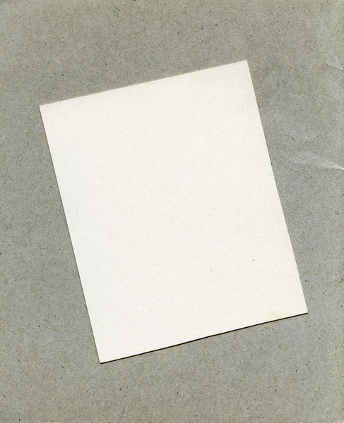 Karta papieru — Zdjęcie stockowe