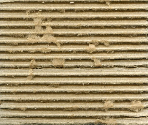 Ribbed cardboard — Stock Photo, Image