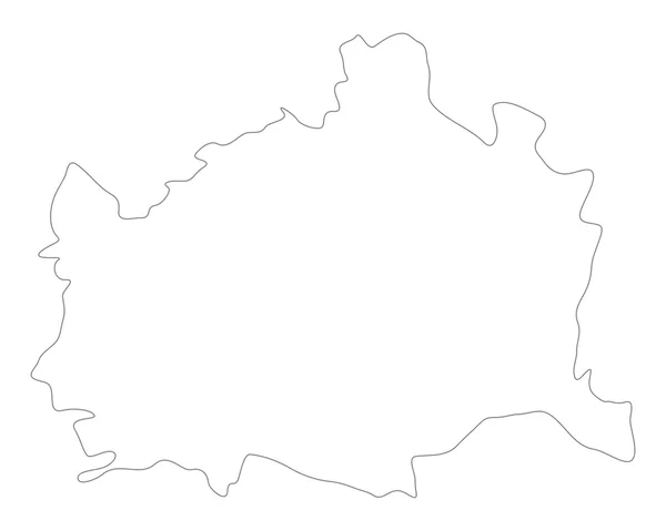 Точная карта Вены — стоковый вектор