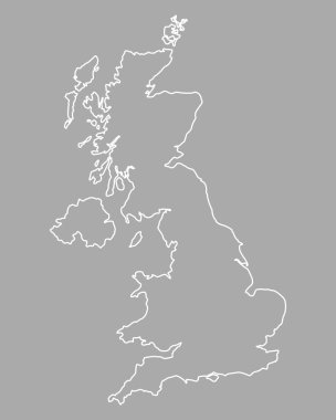 İngiltere'den Haritası
