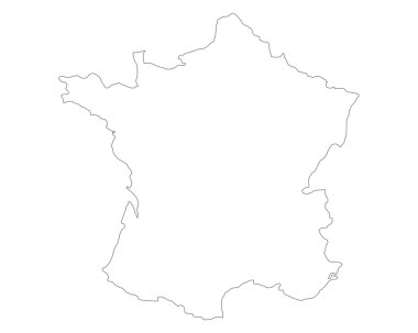 Doğru Fransa Haritası