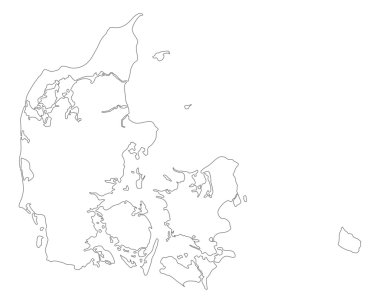 Doğru harita Danimarka