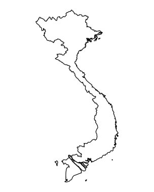 Doğru Vietnam Haritası