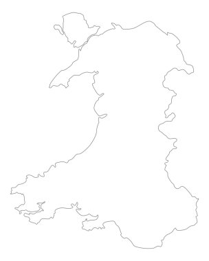 Galler doğru harita