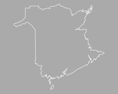 New Brunswick Haritası