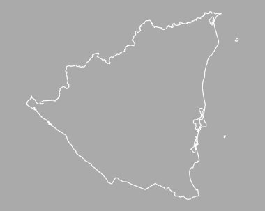 Doğru Nikaragua Haritası