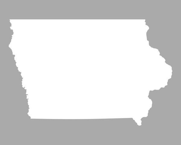 Accurate map of Iowa