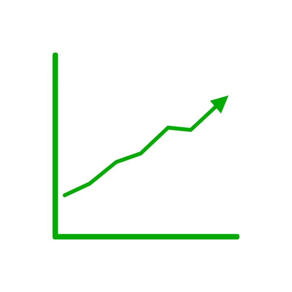 Chart Background Vector Illustration — Stock Vector