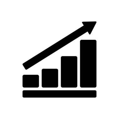 Vektör çizimi olarak çubuk şeması ve arkaplan