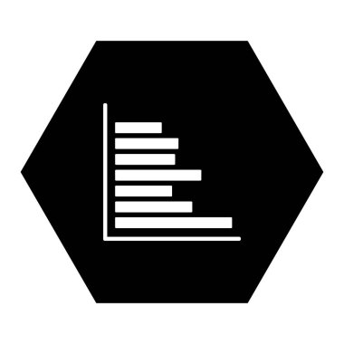 Çizelge ve altıgen vektör çizimi