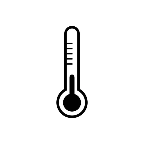 Thermometer Achtergrond Als Vectorillustratie — Stockvector