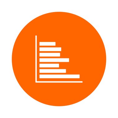 Çizelge ve daire vektör illüstrasyonu