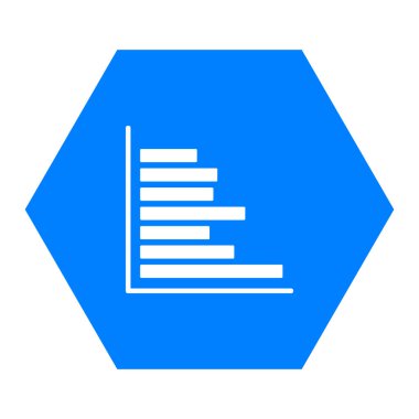 Çizelge ve altıgen vektör çizimi