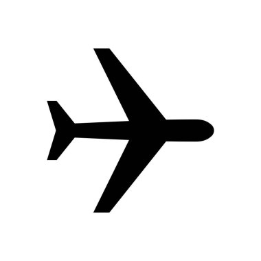 Vektör illüstrasyon olarak uçak ve arkaplan