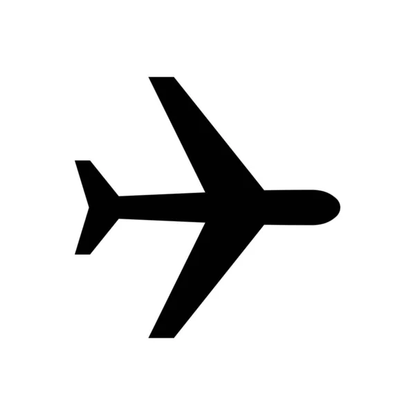 Avión Fondo Como Ilustración Vectorial — Vector de stock