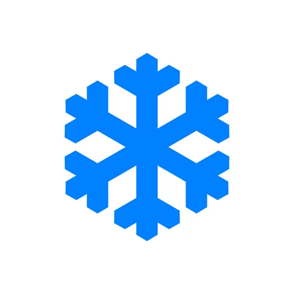 雪の結晶とベクトル図としての背景 — ストックベクタ