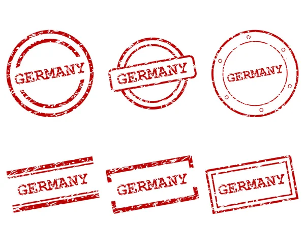 Germany stamps — Stock Vector