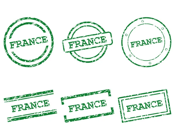 Francja znaczki — Wektor stockowy